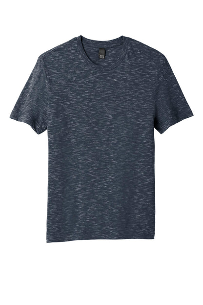 Custom Embroidered District T-Shirts  in New Navy