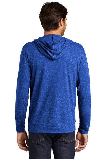 Custom Embroidered District  Medal Full-Zip Hoodie. DT565,Deep Royal