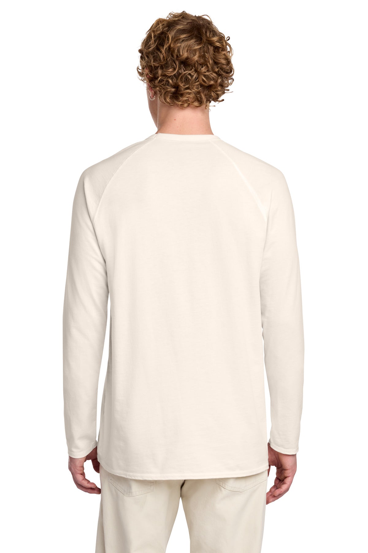 Custom Embroidered District Sweatshirts/Fleece in Gardenia