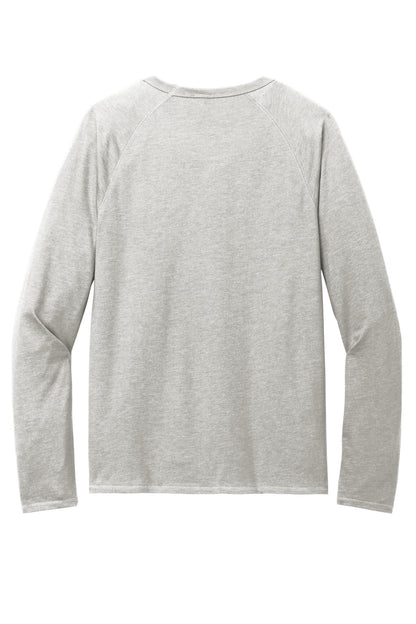 Custom Embroidered District Sweatshirts/Fleece in Light Heather Grey