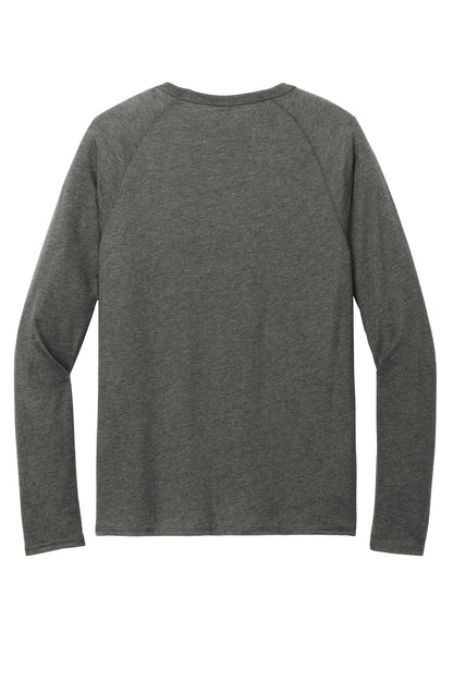 Custom Embroidered District Sweatshirts/Fleece in Washed Coal