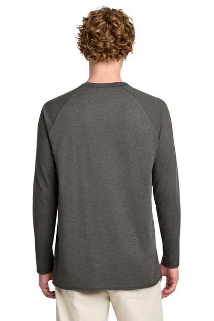 Custom Embroidered District Sweatshirts/Fleece in Washed Coal