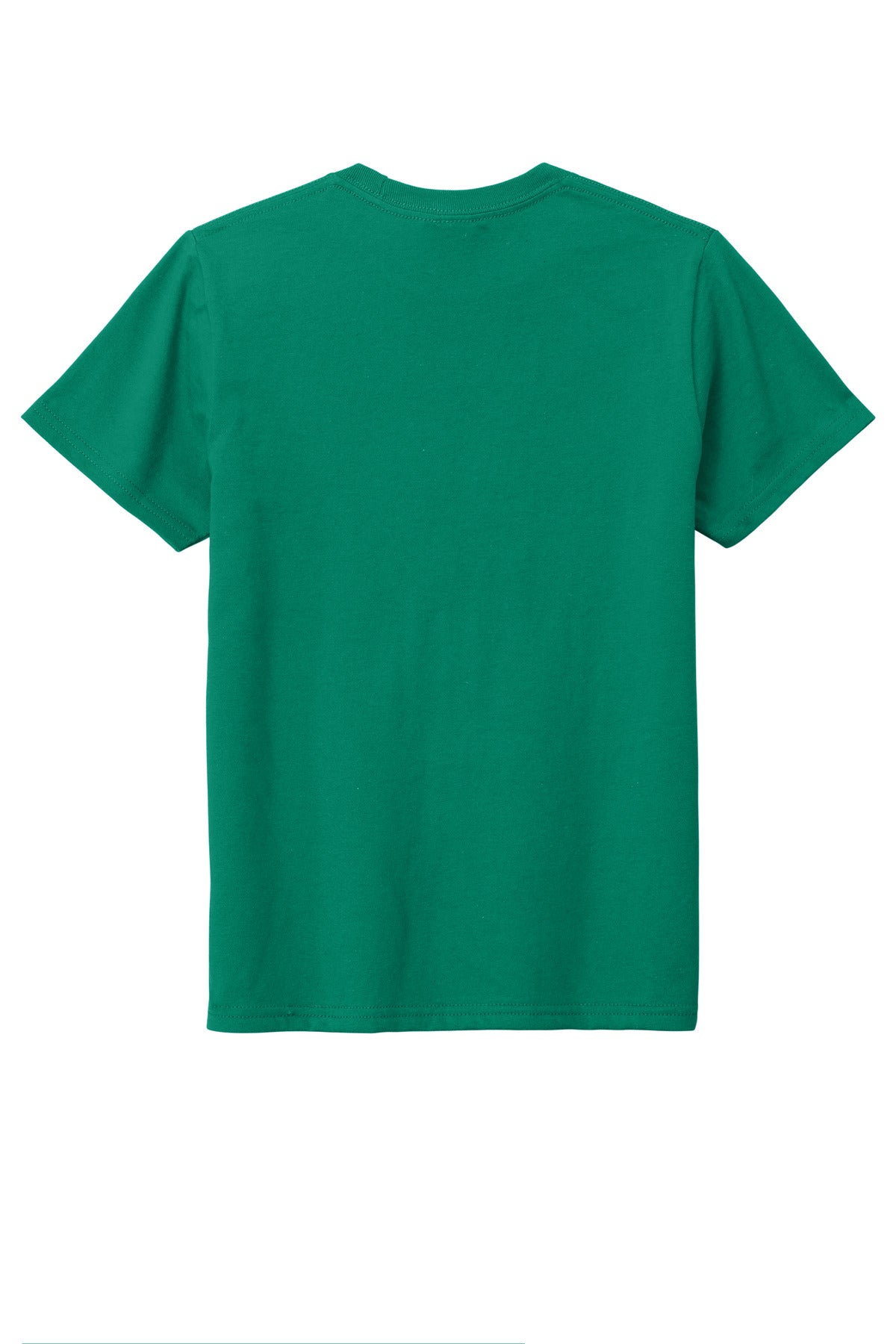 Custom Embroidered District T-Shirts  in Jewel Green
