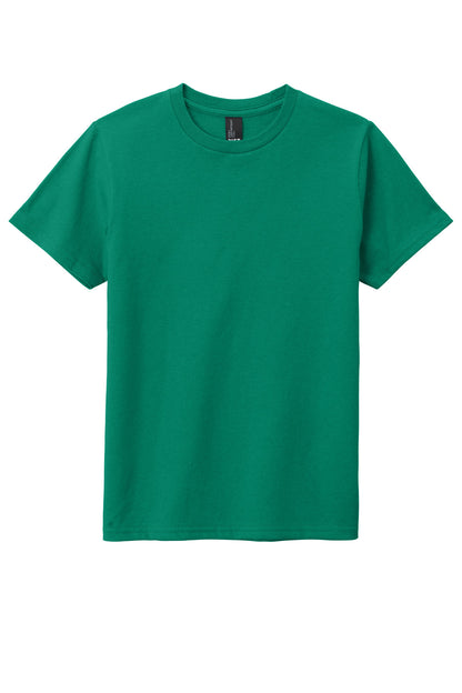 Custom Embroidered District T-Shirts  in Jewel Green