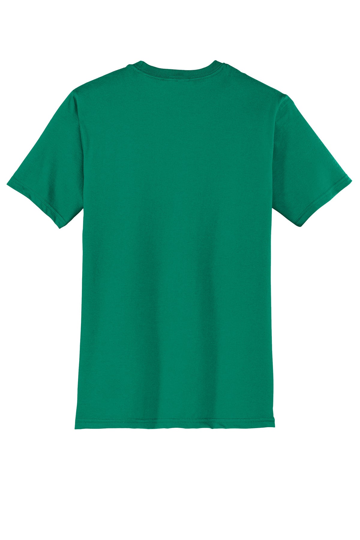 Custom Embroidered District T-Shirts  in Jewel Green