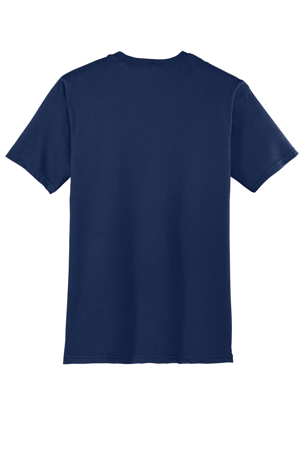 Custom Embroidered District T-Shirts  in Dark Royal