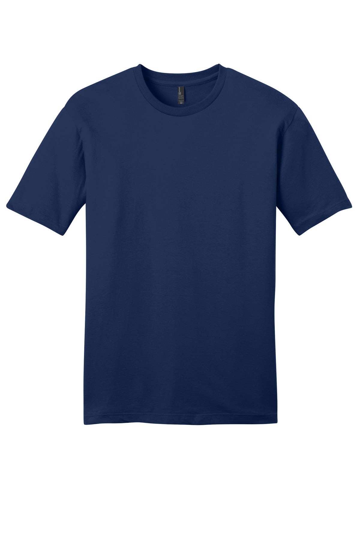 Custom Embroidered District T-Shirts  in Dark Royal