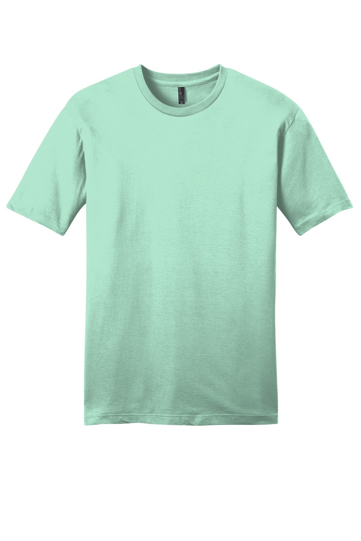 Custom Embroidered District T-Shirts  in Mint