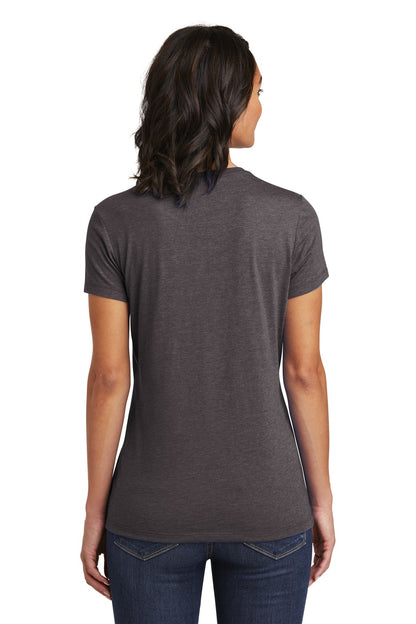 Custom Embroidered District  Women's Very Important Tee  . DT6002,Heathered Charcoal