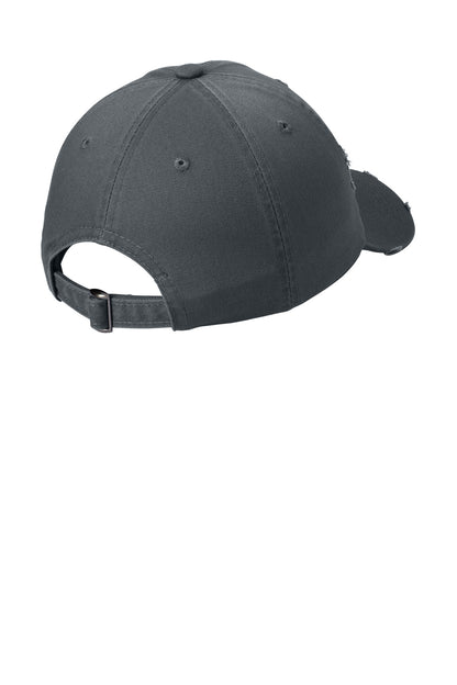 Custom Embroidered District Caps in Nickel
