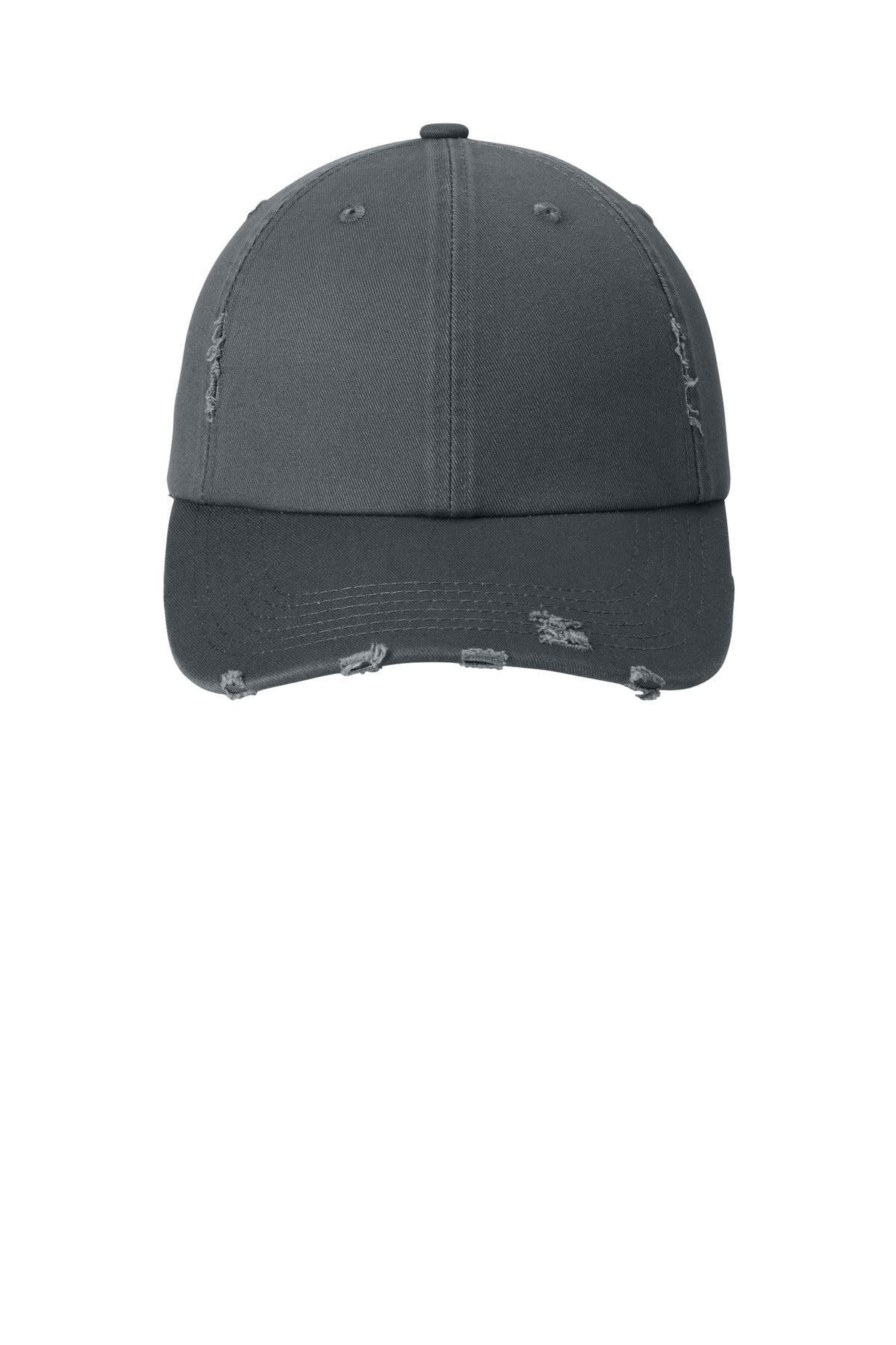 Custom Embroidered District Caps in Nickel