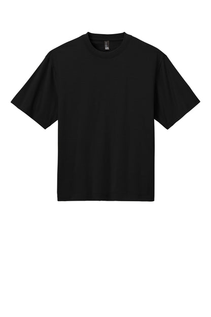 Custom Embroidered District T-Shirts  in Black