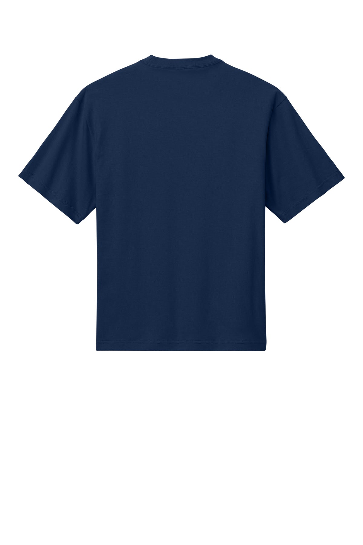 Custom Embroidered District T-Shirts  in Dark Royal