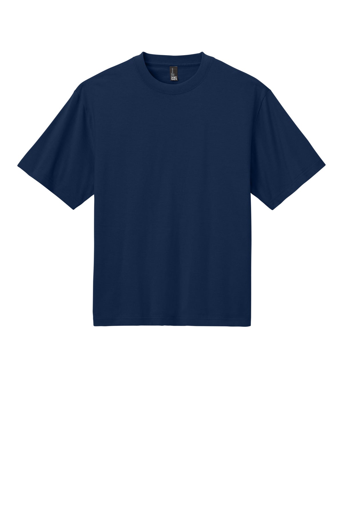 Custom Embroidered District T-Shirts  in Dark Royal