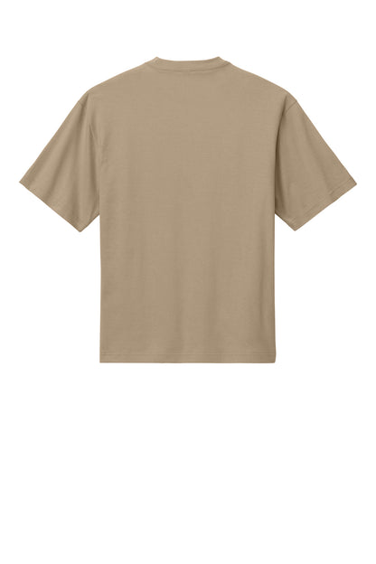 Custom Embroidered District T-Shirts  in Desert Tan