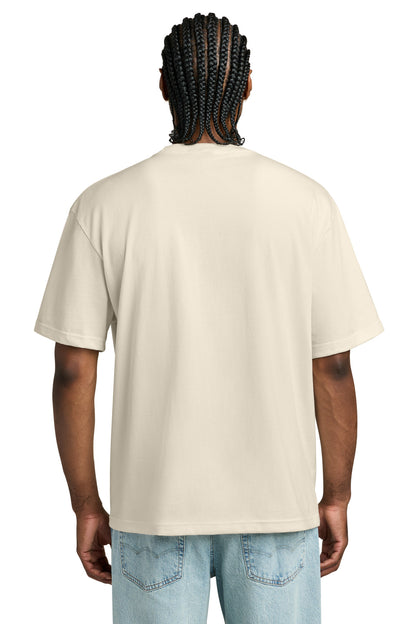 Custom Embroidered District T-Shirts  in Griege
