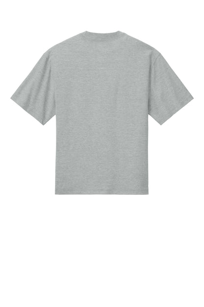 Custom Embroidered District T-Shirts  in Light Heather Grey