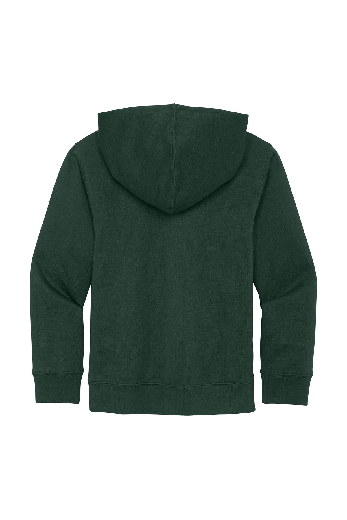 Custom Embroidered District Sweatshirts in Forest Green