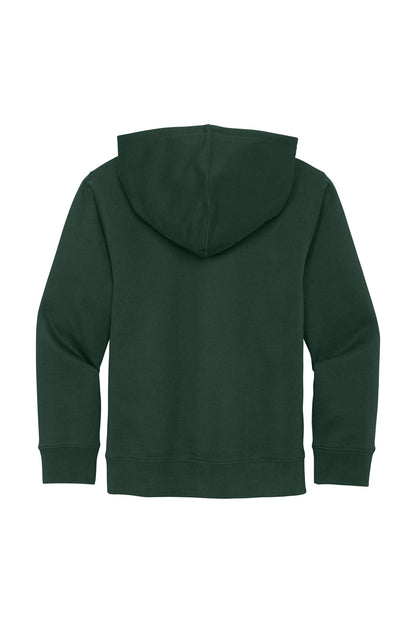 Custom Embroidered District Sweatshirts in Forest Green