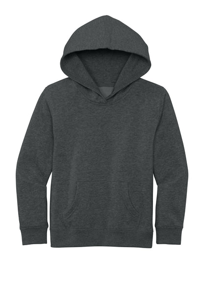 Custom Embroidered District Sweatshirts in Heathered Charcoal