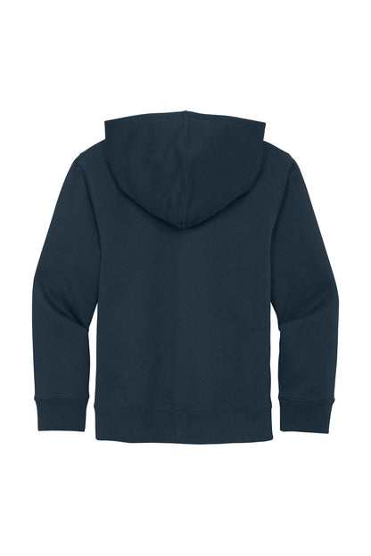 Custom Embroidered District Sweatshirts in New Navy