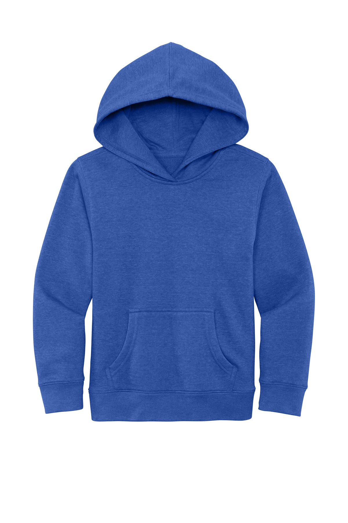 Custom Embroidered District Sweatshirts in Royal Frost