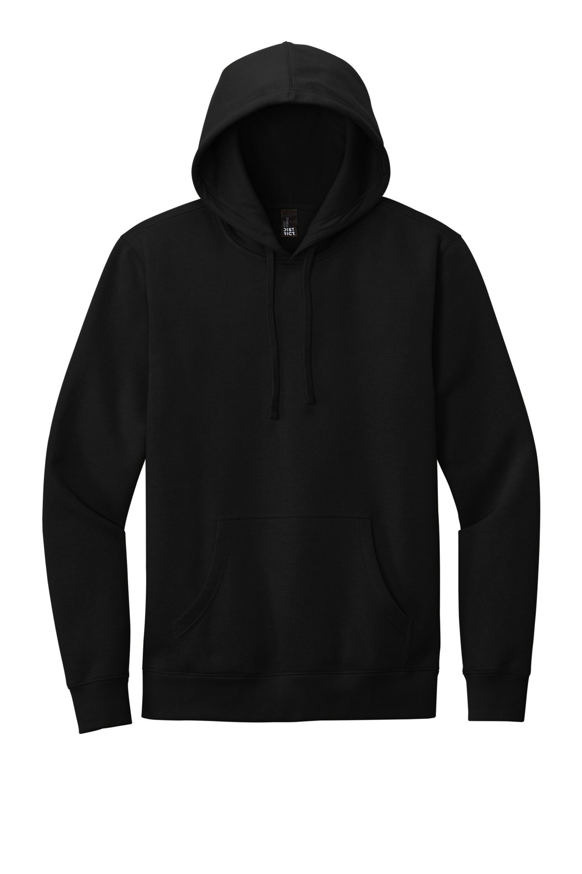 Custom Embroidered District Sweatshirts in Black