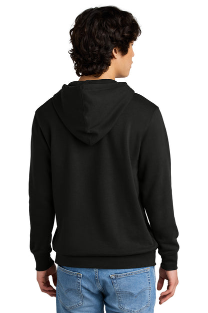 Custom Embroidered District V.I.T.Fleece Hoodie DT6100,Black