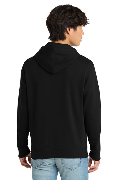Custom Embroidered District Sweatshirts in Black