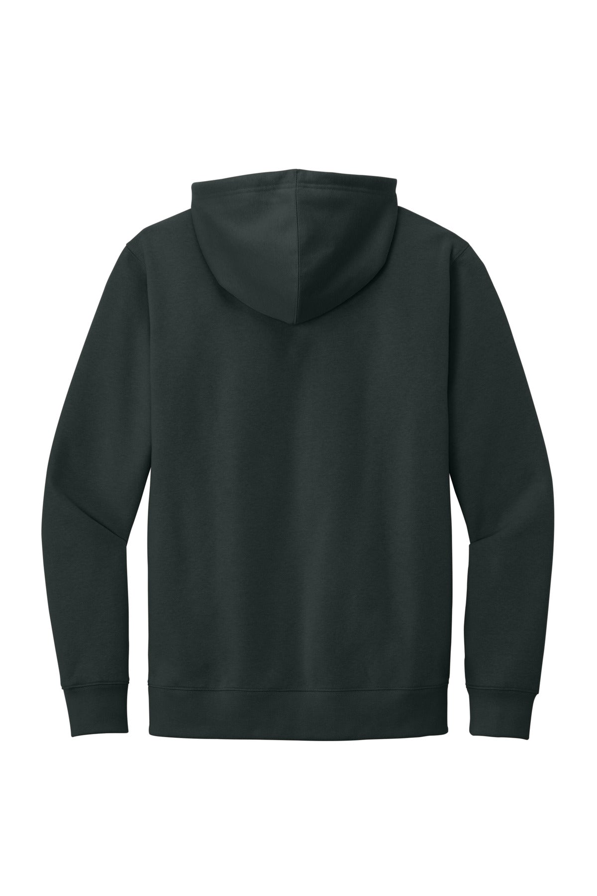 Custom Embroidered District Sweatshirts in Charcoal