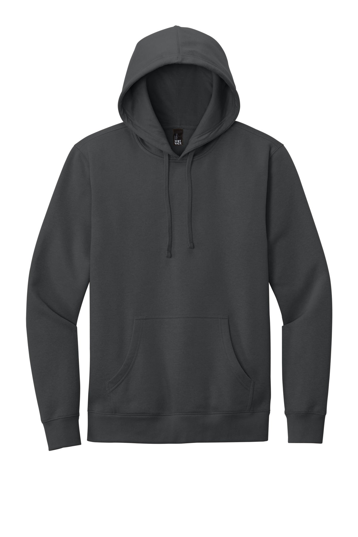 District V.I.T.Fleece Hoodie DT6100 Charcoal