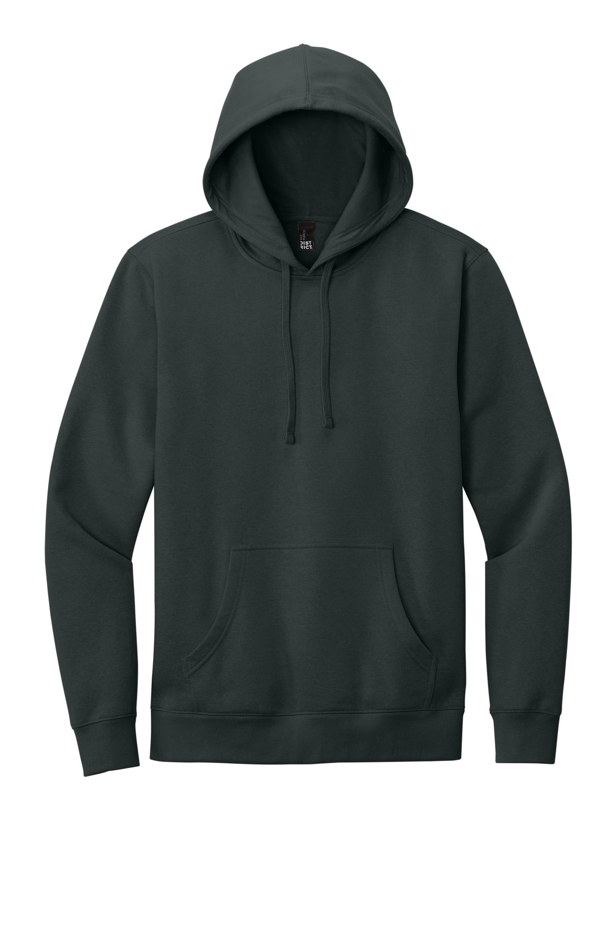 Custom Embroidered District Sweatshirts in Charcoal