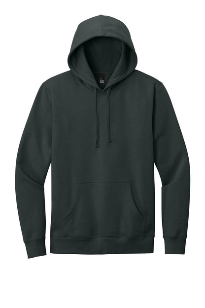 Custom Embroidered District Sweatshirts in Charcoal
