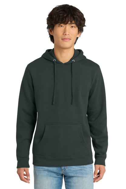 Custom Embroidered District Sweatshirts in Charcoal