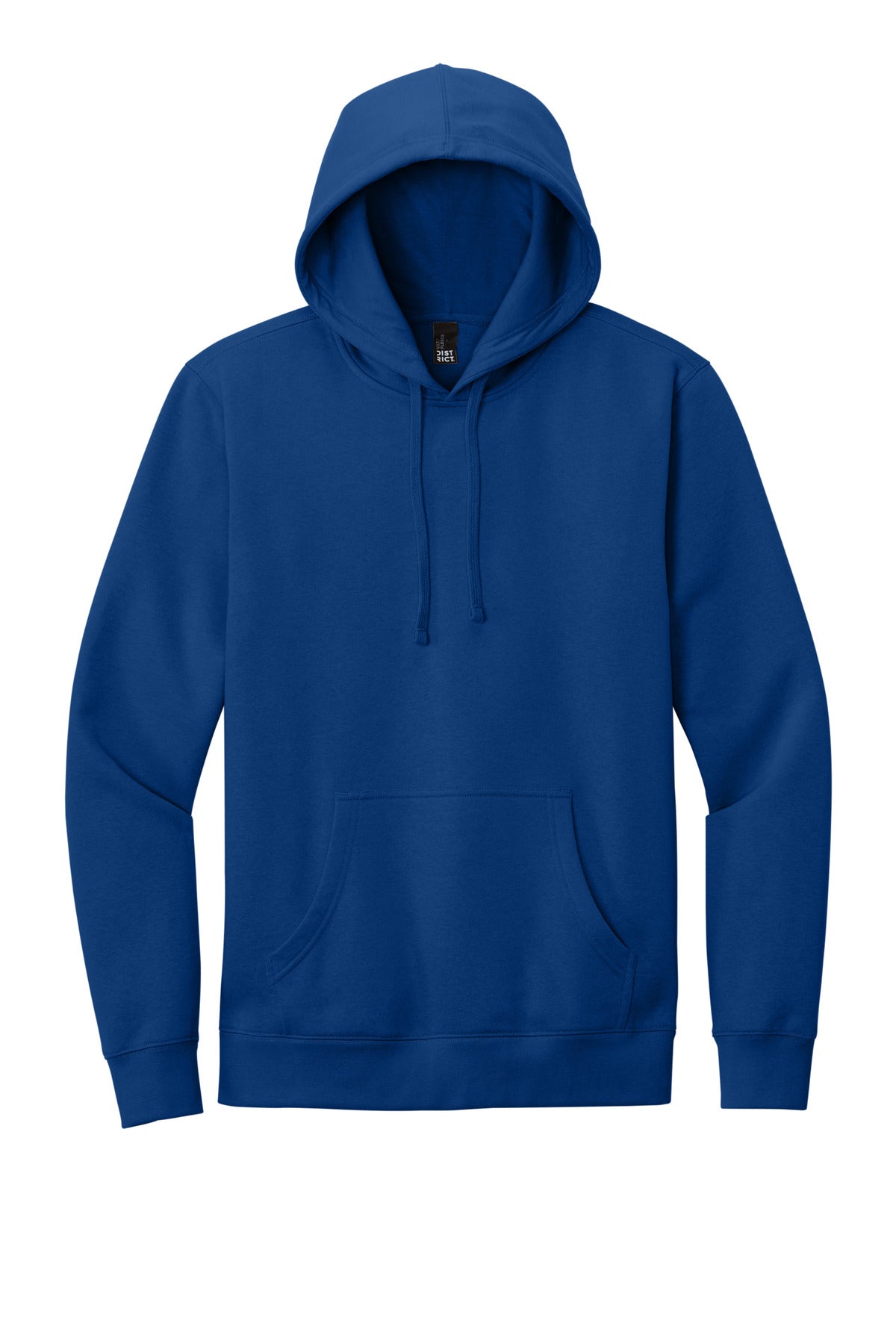 Custom Embroidered District Sweatshirts in Deep Royal