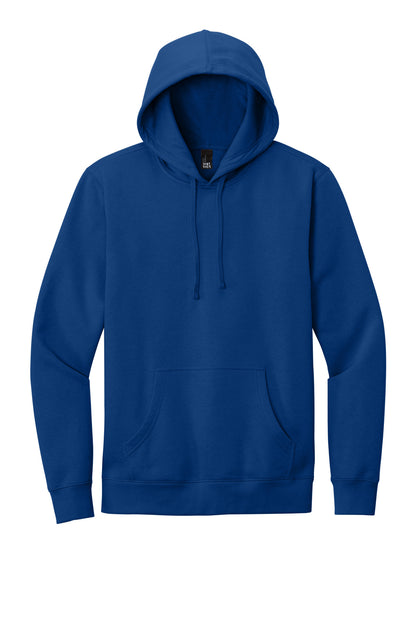 Custom Embroidered District Sweatshirts in Deep Royal