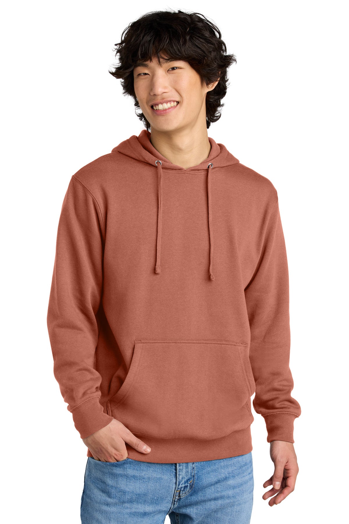 District V.I.T.Fleece Hoodie DT6100 Desert Rose