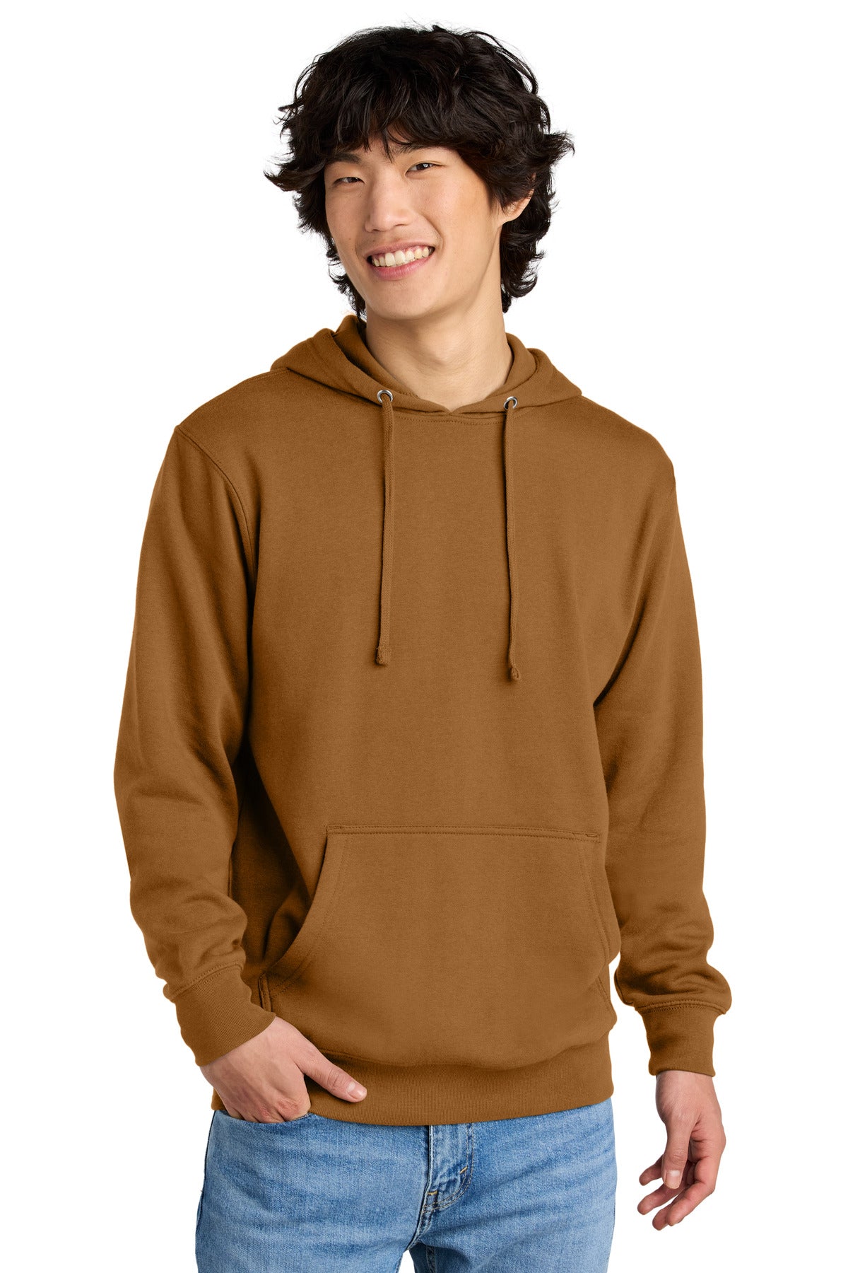 District V.I.T.Fleece Hoodie DT6100 Duck Brown