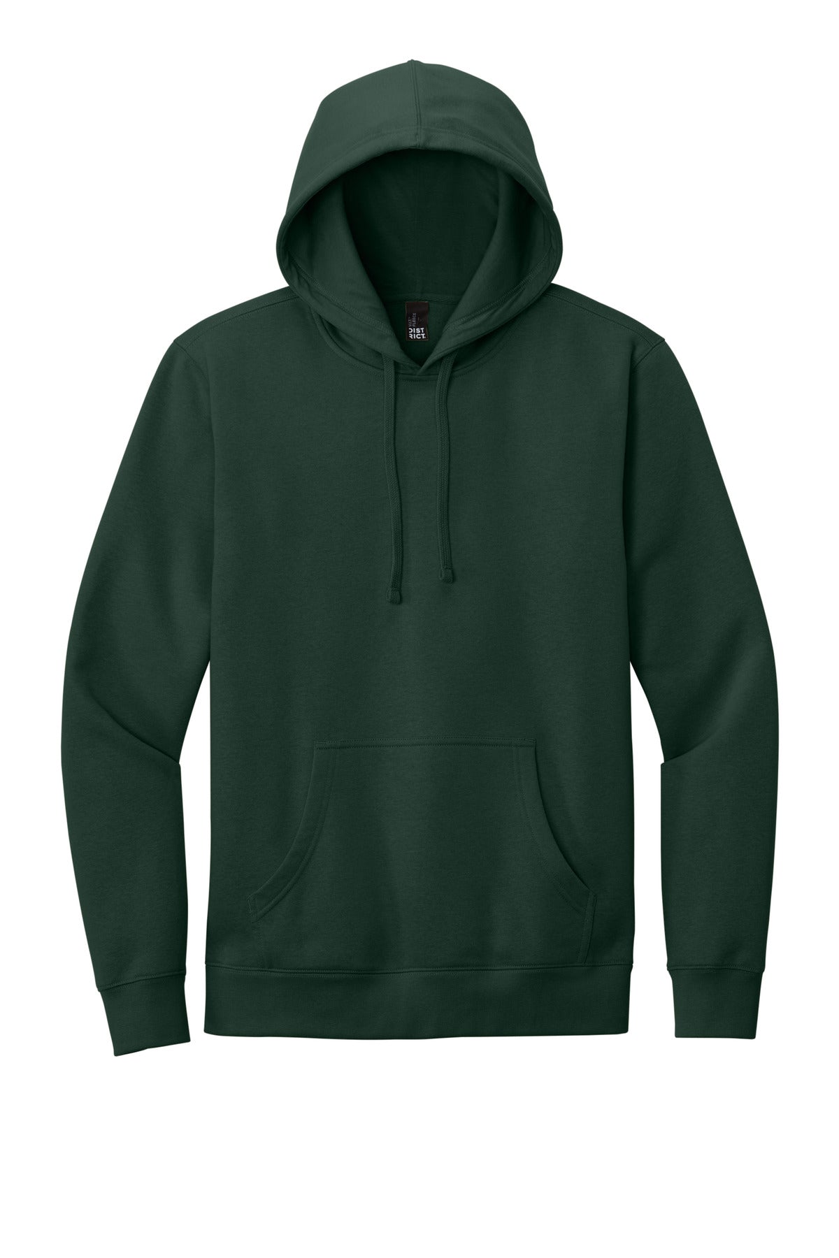 Custom Embroidered District Sweatshirts in Forest Green