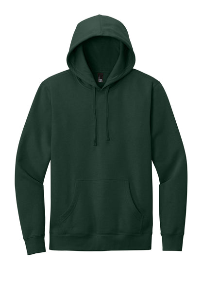 Custom Embroidered District Sweatshirts in Forest Green