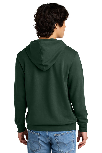 Custom Embroidered District V.I.T.Fleece Hoodie DT6100,Forest Green