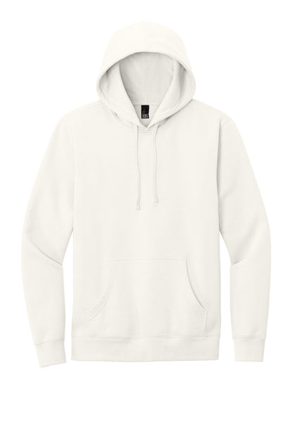 Custom Embroidered District Sweatshirts in Gardenia