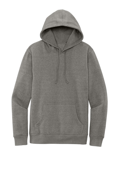 Custom Embroidered District Sweatshirts in Grey Frost