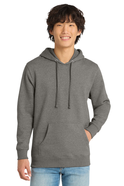 Custom Embroidered District Sweatshirts in Grey Frost