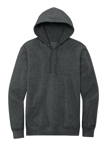 Custom Embroidered District Sweatshirts in Heathered Charcoal