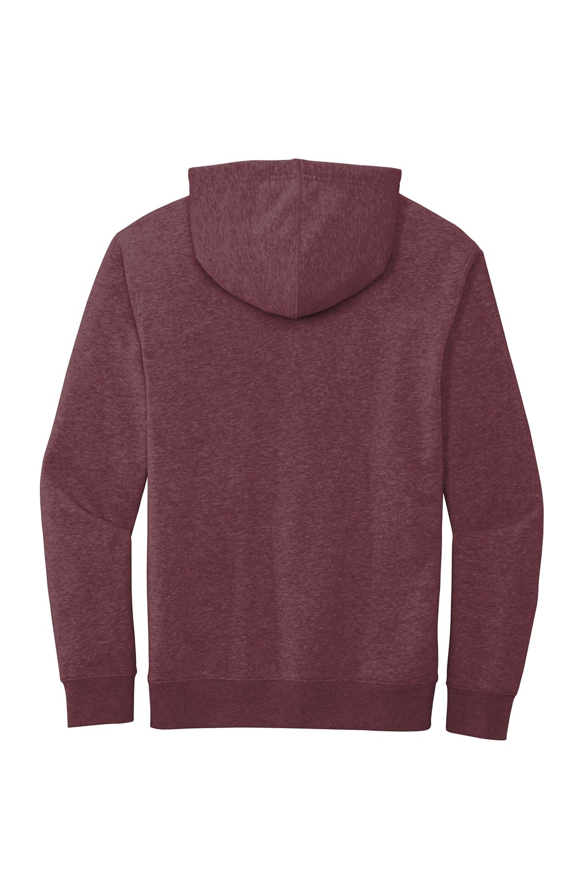 District V.I.T.Fleece Hoodie DT6100 Heathered Cardinal
