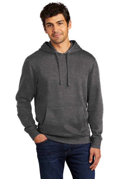 District V.I.T.Fleece Hoodie DT6100 Heathered Charcoal