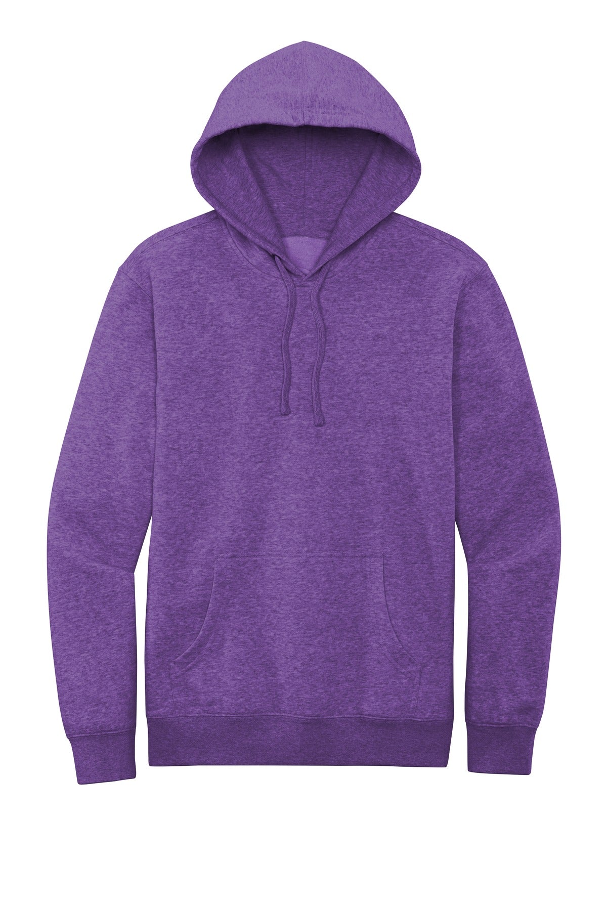 District V.I.T.Fleece Hoodie DT6100 Heathered Purple