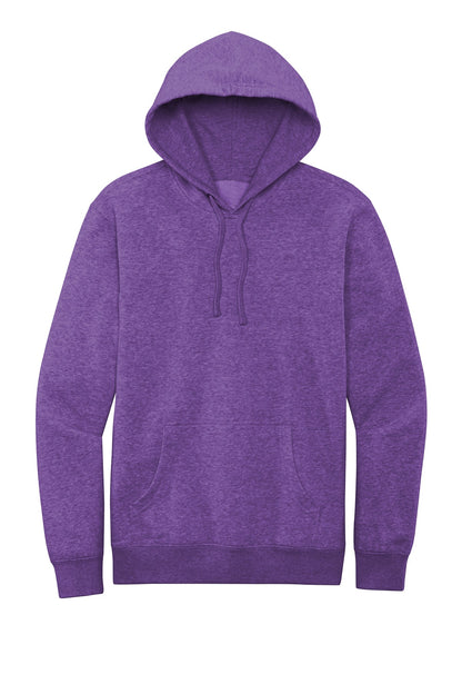 District V.I.T.Fleece Hoodie DT6100 Heathered Purple