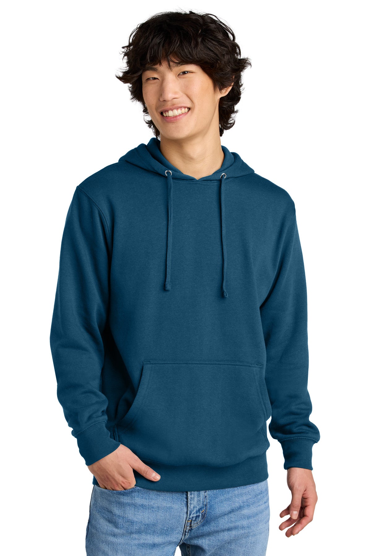 District V.I.T.Fleece Hoodie DT6100 Neptune Blue